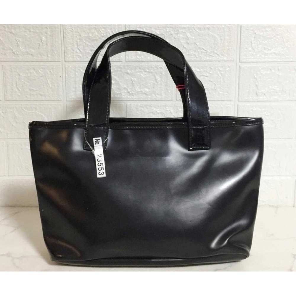 NWT See By Chloe Black Structured Tote with Modern Aesthetic - Picture 2 of 9